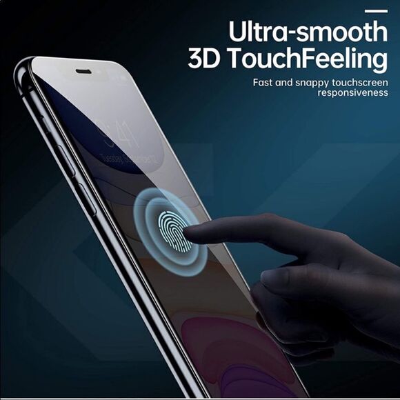 Bundle Casekoo Screen Protector iPhone 12 or 12 Pro Full Coverage Tempered Glass - Picture 3 of 9